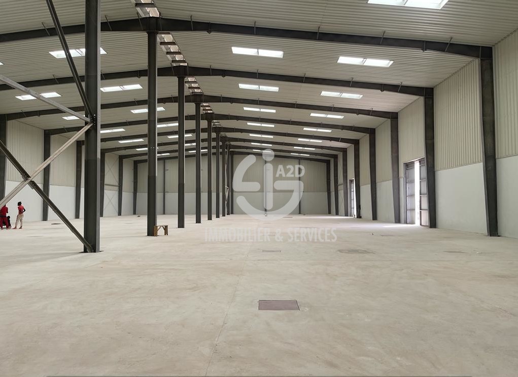 Hangar entrepot à louer Diamniadio - A2D Immobilier